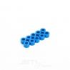 10x  Spacers 4.3x5x8mm - Blue